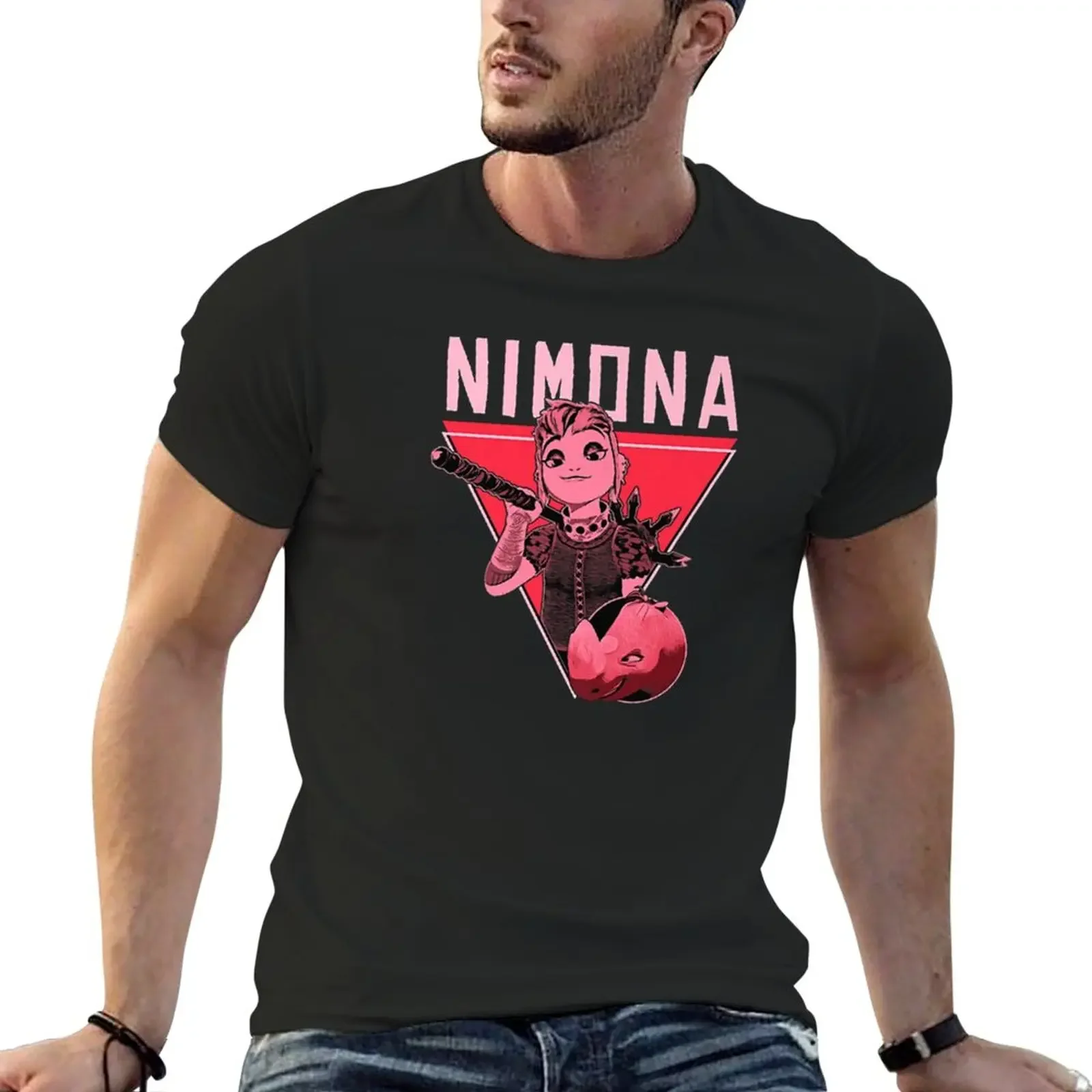 New Nimona a Nimona a Nimona T-Shirt summer top animal print shirt for boys kawaii clothes Short sleeve tee men
New Nimona a Nimona a Nimona T-Shirt summer top animal print shirt for boys kawaii clothes Short sleeve tee men