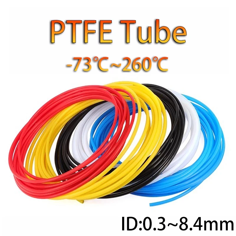 150V Insulated Translucent Rigid PTFE Tube 3D Printer Pipeline Parts ID 0.3mm to 8.4mm Length 1 to 20Meter
150V Insulated Translucent Rigid PTFE Tube 3D Printer Pipeline Parts ID 0.3mm to 8.4mm Length 1 to 20Meter