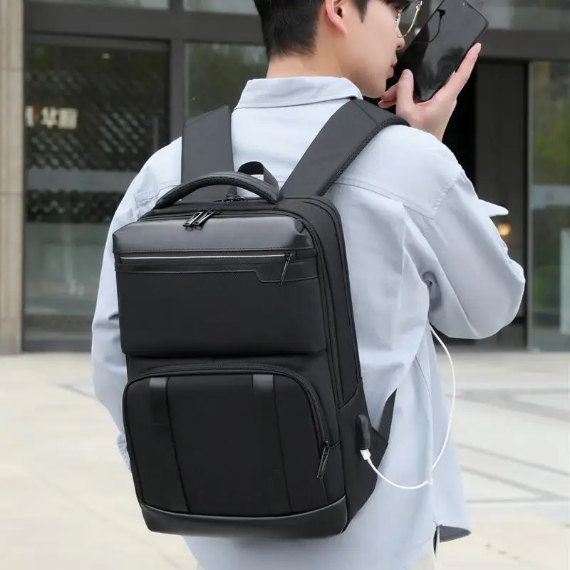 Large Capacity Business Men's Casual Style Laptop Backpack for Traveling Commuting Outdoors Double Shoulder Bag Storage
Large Capacity Business Men's Casual Style Laptop Backpack for Traveling Commuting Outdoors Double Shoulder Bag Storage