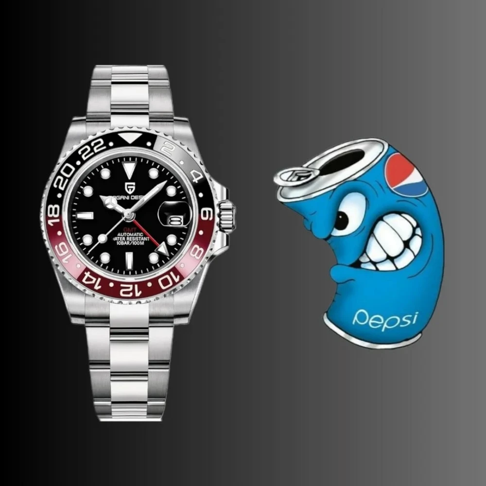 PAGANI DESIGN V2 New 40MM Original Design GMT Men Mechanical Watch AR Ceramic Bezel Sapphire Automatic Sports Watch for Men
PAGANI DESIGN V2 New 40MM Original Design GMT Men Mechanical Watch AR Ceramic Bezel Sapphire Automatic Sports Watch for Men