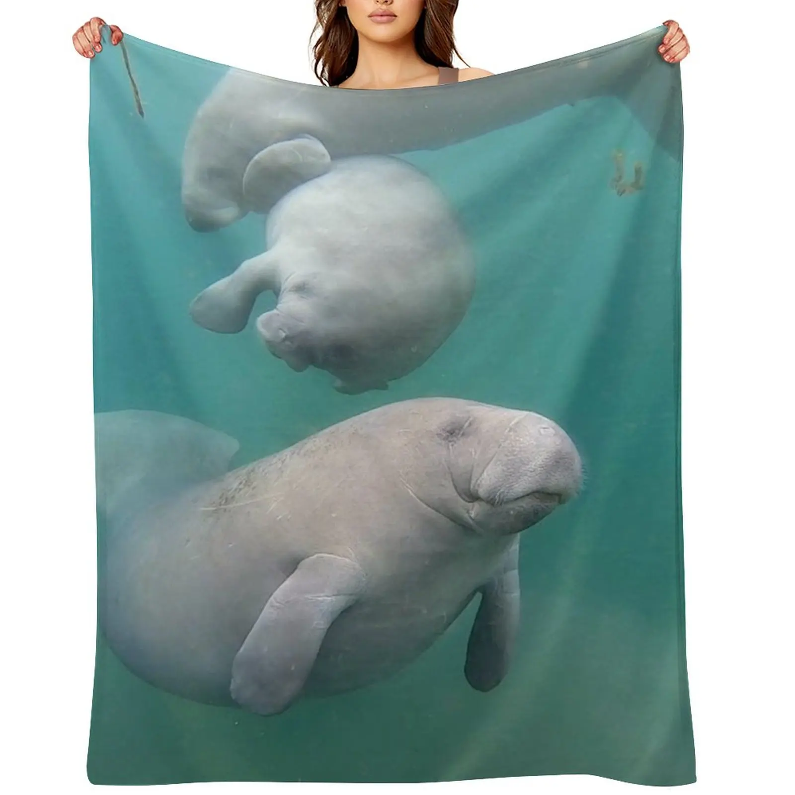 Manatees at play Throw Blanket For Decorative Sofa Decoratives Tourist Cute Plaid Blankets
Manatees at play Throw Blanket For Decorative Sofa Decoratives Tourist Cute Plaid Blankets