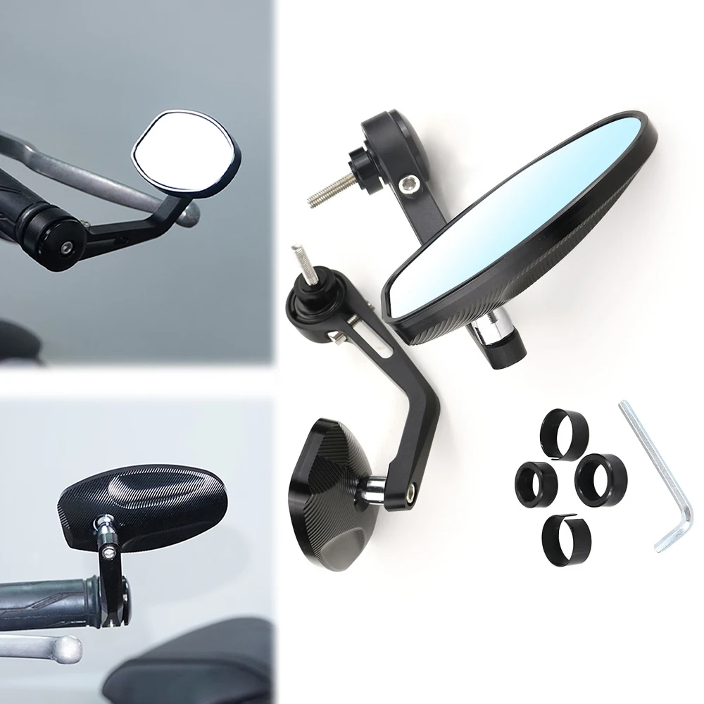 CNC Handlebar Mirrors Rearview Bar End Mirrors Fit For Honda CBR600 CBR1000RR CBR125R 250R 650F CB500X VTR 1000F NC750S/X VFR800
CNC Handlebar Mirrors Rearview Bar End Mirrors Fit For Honda CBR600 CBR1000RR CBR125R 250R 650F CB500X VTR 1000F NC750S/X VFR800