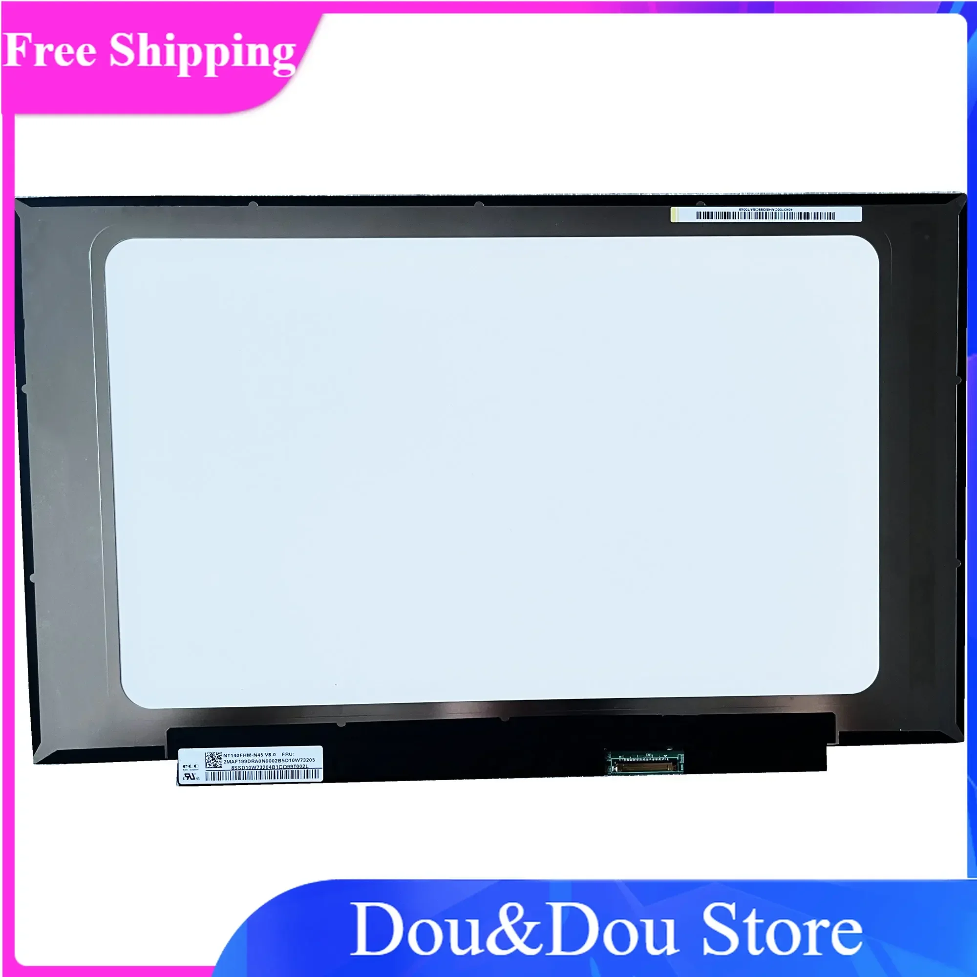 NT140FHM-N45 V8.0 14,0 дюйма 1920×1080 30-контактный IPS FHD-дисплей со светодиодной подсветкой для ноутбука
NT140FHM-N45 V8.0 14,0 дюйма 1920×1080 30-контактный IPS FHD-дисплей со светодиодной подсветкой для ноутбука