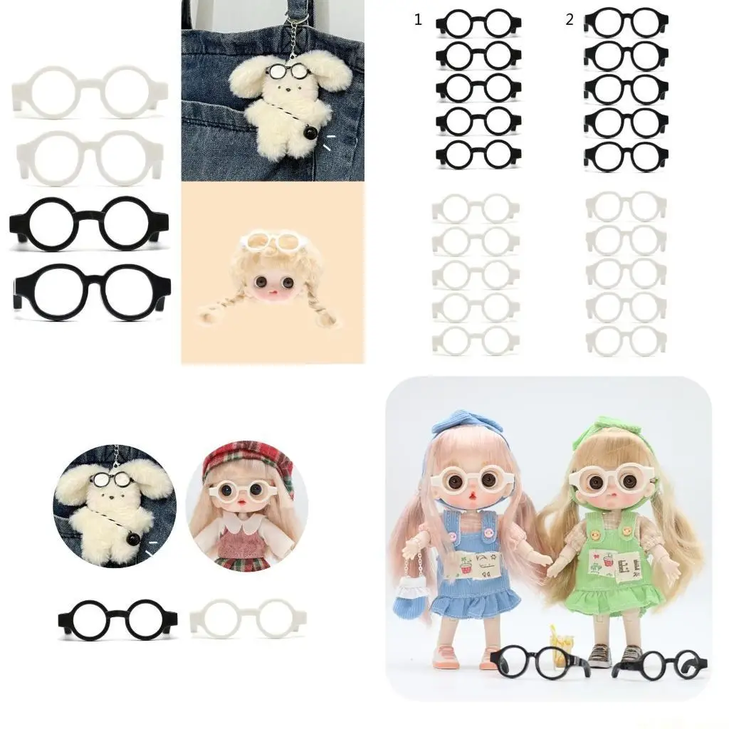 D46E 5Pieces Plastic No Lenses Glasses Doll Accessory Children Plaything Mini Doll Black Frame Glasses Doll Photo Props Women
D46E 5Pieces Plastic No Lenses Glasses Doll Accessory Children Plaything Mini Doll Black Frame Glasses Doll Photo Props Women