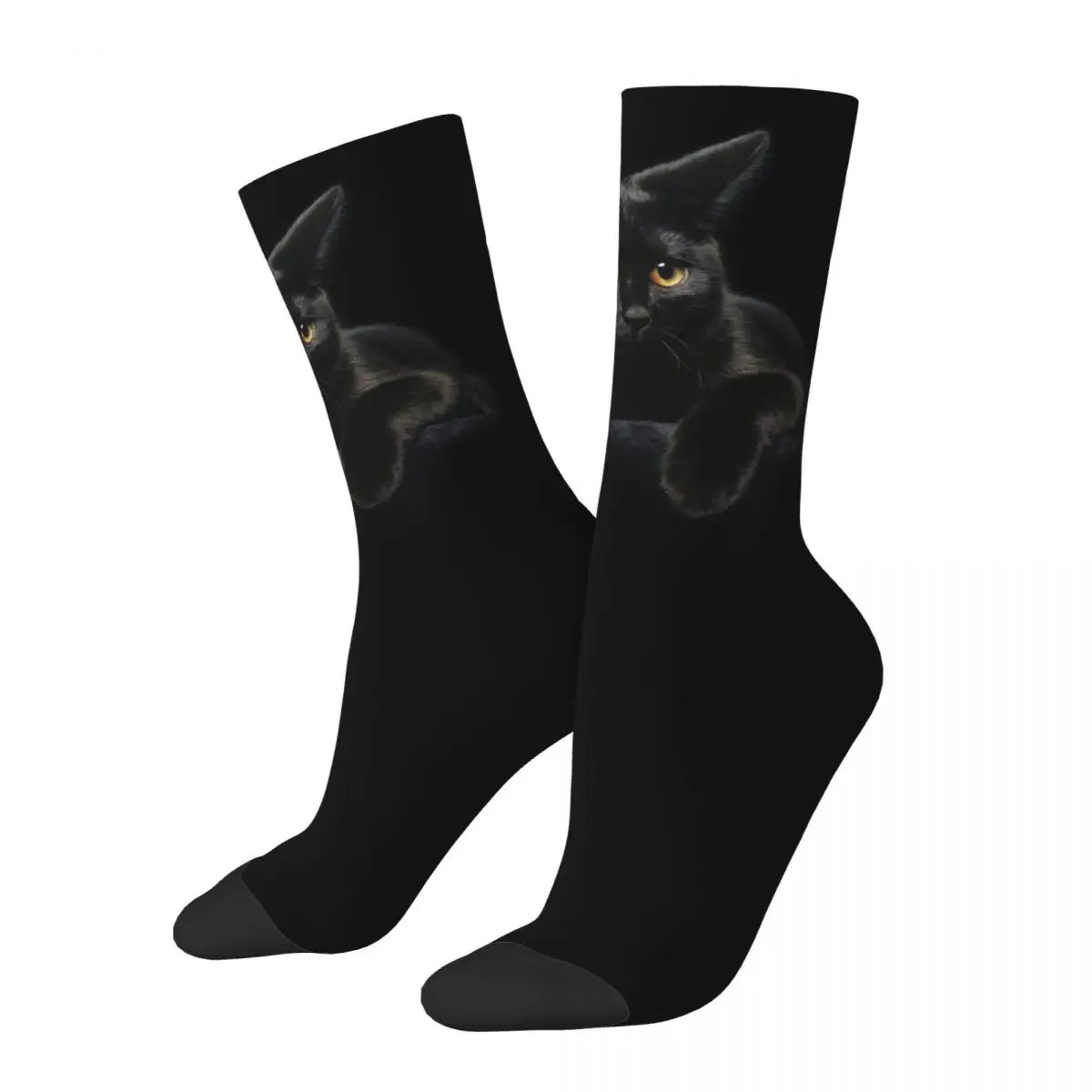 Autumn Winter Fashion Men's Women's Black Cat Socks Funny Cute Non-slip Sports Socks
Autumn Winter Fashion Men's Women's Black Cat Socks Funny Cute Non-slip Sports Socks