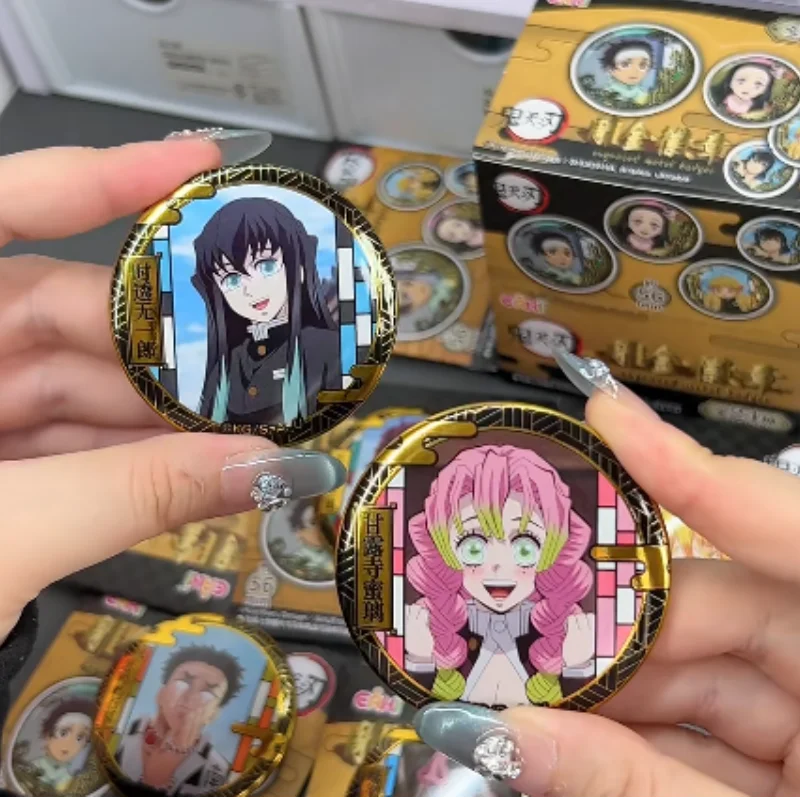 In Stock Genuine Eaki Demon Slayer Engraved Badge Blind Box Peripherals Zenitsu Giyuu Collectible Pins Surprise Gift Trendy Toys
In Stock Genuine Eaki Demon Slayer Engraved Badge Blind Box Peripherals Zenitsu Giyuu Collectible Pins Surprise Gift Trendy Toys