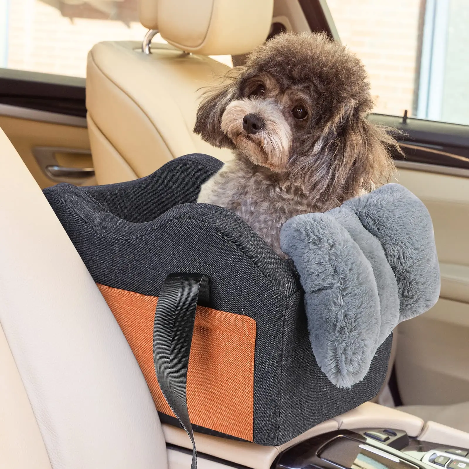 Pet Car Booster Seat For Small Dog Cat Center Console Travel Carrier Dark Gray
Pet Car Booster Seat For Small Dog Cat Center Console Travel Carrier Dark Gray