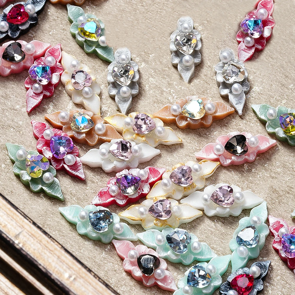 10pcs Acrylic Pearl Flowers Nail Art Charm 3D Kawaii Handmade Carved Heart Crystal Nail Decoration DIY Luxury Nail Accessories
10pcs Acrylic Pearl Flowers Nail Art Charm 3D Kawaii Handmade Carved Heart Crystal Nail Decoration DIY Luxury Nail Accessories