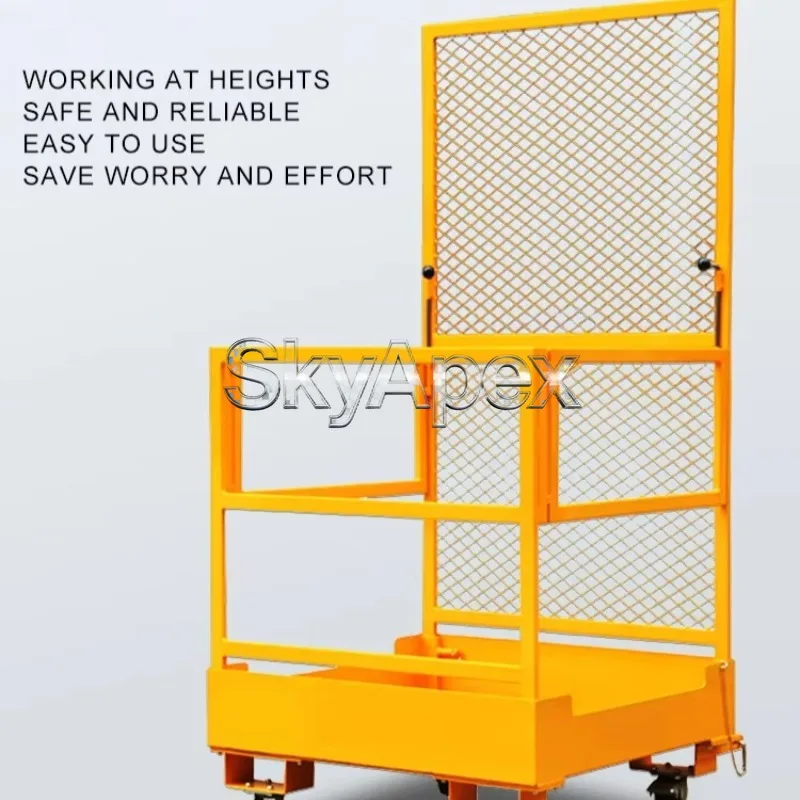 Forklift Safety Cage Foldable Aerial Work Platform Mobile Lifting Stage With Guardrail For High Altitude Operation CE Approved
Forklift Safety Cage Foldable Aerial Work Platform Mobile Lifting Stage With Guardrail For High Altitude Operation CE Approved