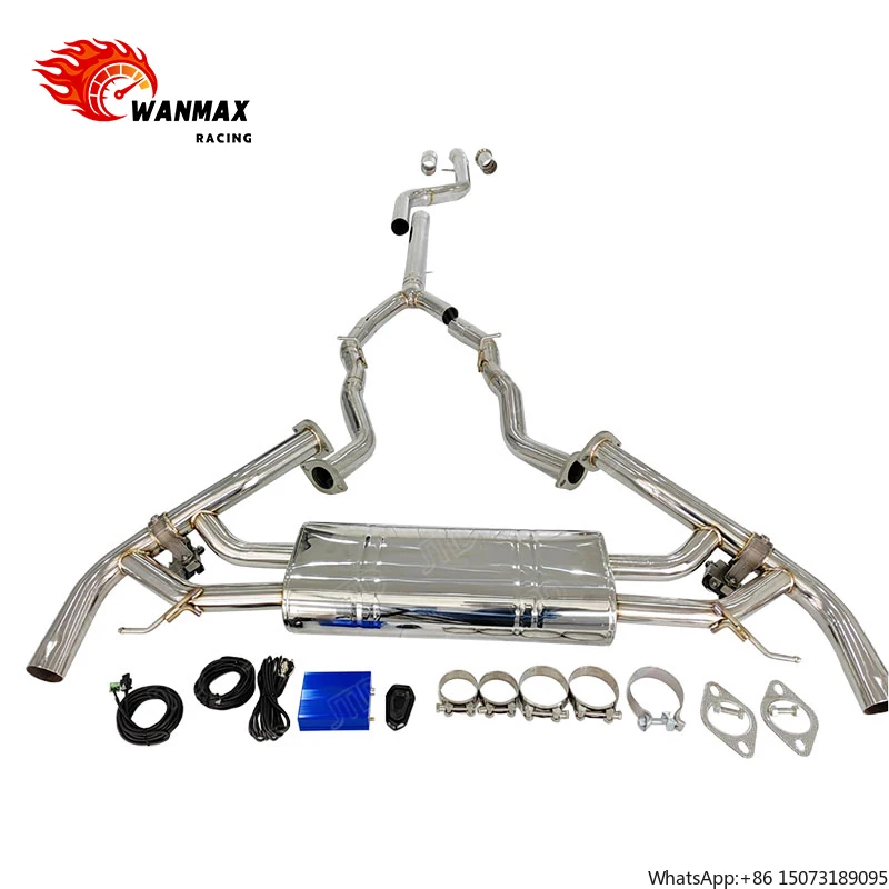 Высокопроизводительная выхлопная система из нержавеющей стали 304 для BMW X5 G05 SDrive 40i 3.0L 2022 года
Высокопроизводительная выхлопная система из нержавеющей стали 304 для BMW X5 G05 SDrive 40i 3.0L 2022 года