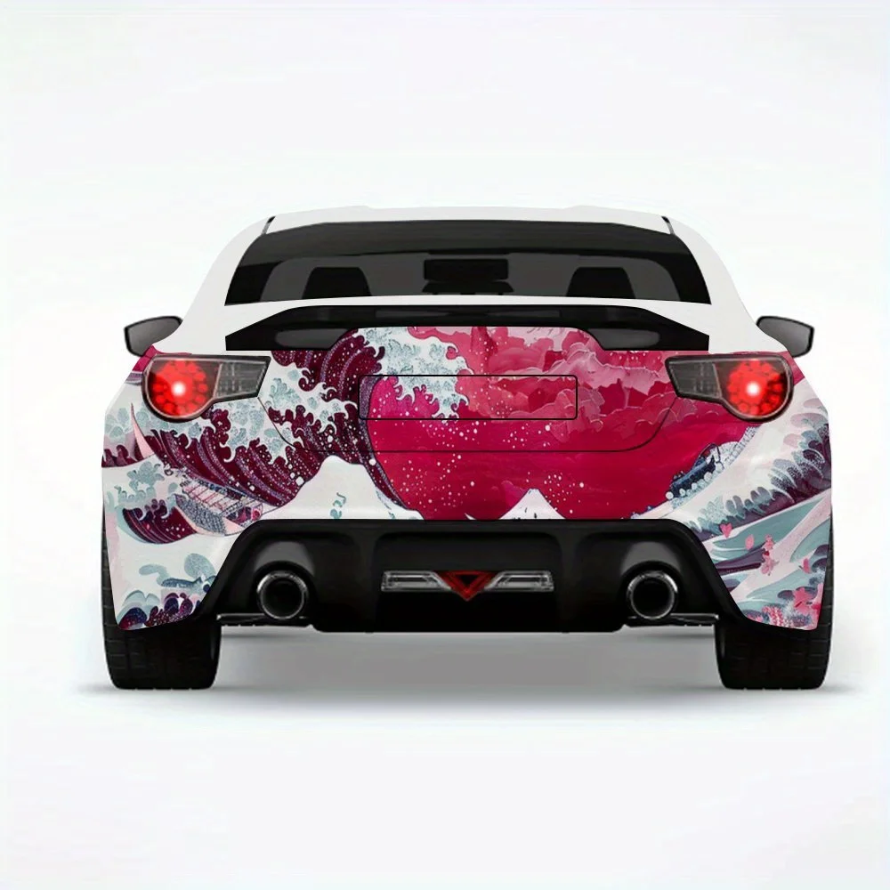 Наклейка для горного автомобиля Pink Wave и Fuji, виниловая наклейка на заднюю часть автомобиля, водонепроницаемые самоклеящиеся виниловые наклейки для хвоста автомобиля и B
Наклейка для горного автомобиля Pink Wave и Fuji, виниловая наклейка на заднюю часть автомобиля, водонепроницаемые самоклеящиеся виниловые наклейки для хвоста автомобиля и B
