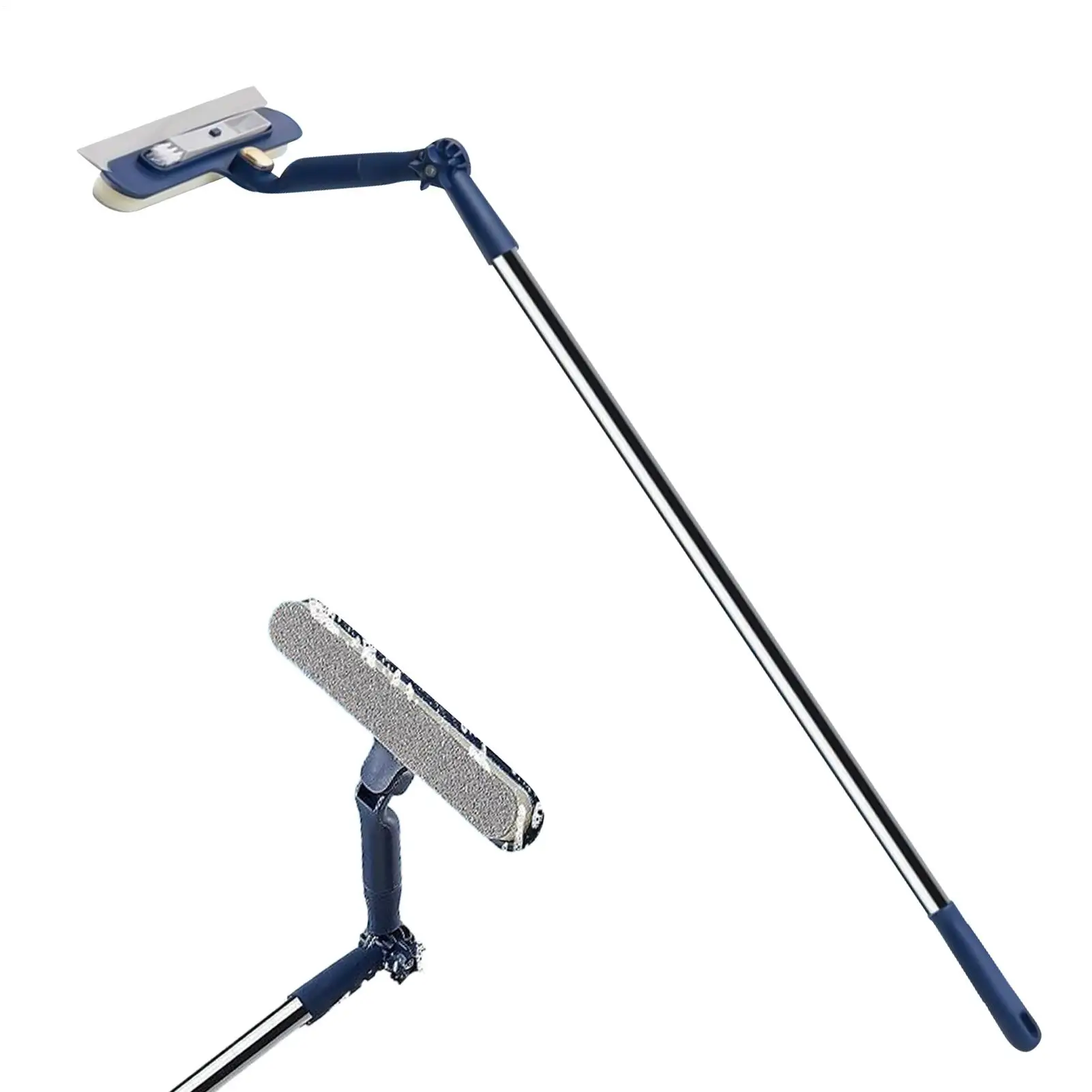Window Cleaner Tool 2-In-1 Extendable Wiper Washing Tool With Rotatable Head For Home Living Room Kitchen Indoor Outdoor Glass
Window Cleaner Tool 2-In-1 Extendable Wiper Washing Tool With Rotatable Head For Home Living Room Kitchen Indoor Outdoor Glass