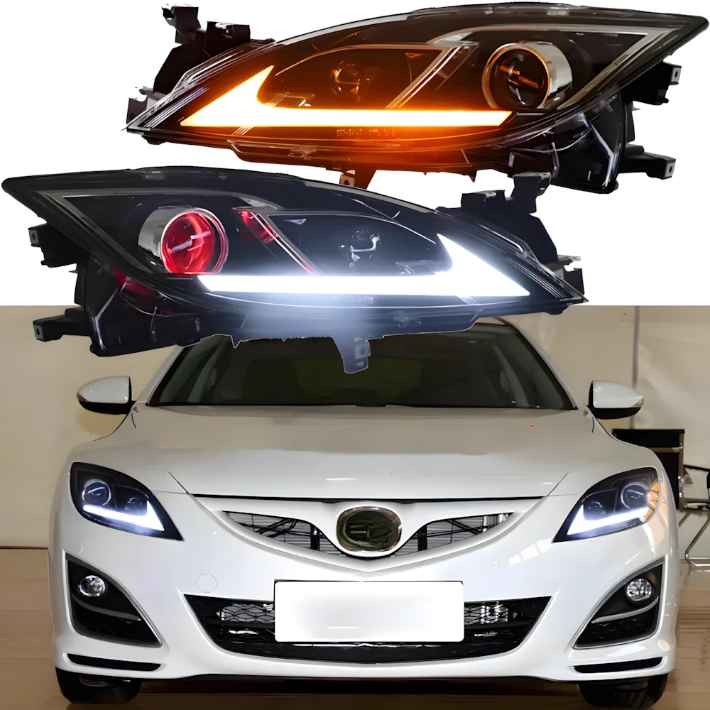 Для Mazda 6 2009-2016 светодиодные автомобильные фары в сборе, обновленный динамический DRL, стиль демонических глаз, инструмент для линз проектора, автомобильные аксессуары
Для Mazda 6 2009-2016 светодиодные автомобильные фары в сборе, обновленный динамический DRL, стиль демонических глаз, инструмент для линз проектора, автомобильные аксессуары