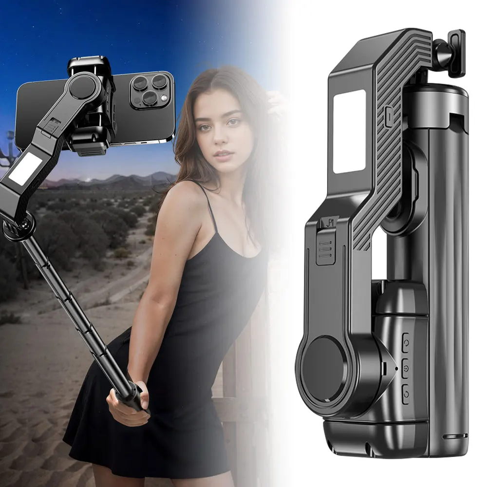 Q31 Handheld Gimbal Stabilizer Smartphone Camera Stabilizer Selfie Stick Tripod Stand Wireless Remote for iPhone
Q31 Handheld Gimbal Stabilizer Smartphone Camera Stabilizer Selfie Stick Tripod Stand Wireless Remote for iPhone