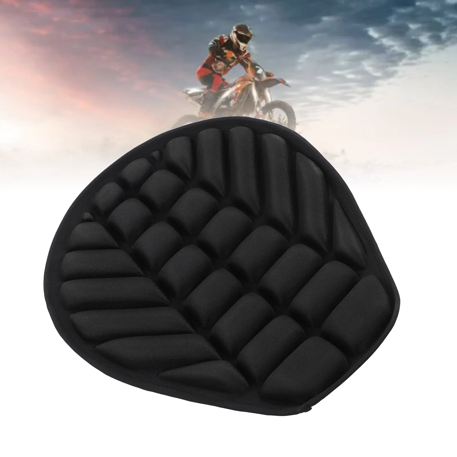 Motorcycle Seat Cushion Shock Absorption Cooling Down Breathable Pressure Relief 3D Comfortable Pad
Motorcycle Seat Cushion Shock Absorption Cooling Down Breathable Pressure Relief 3D Comfortable Pad
