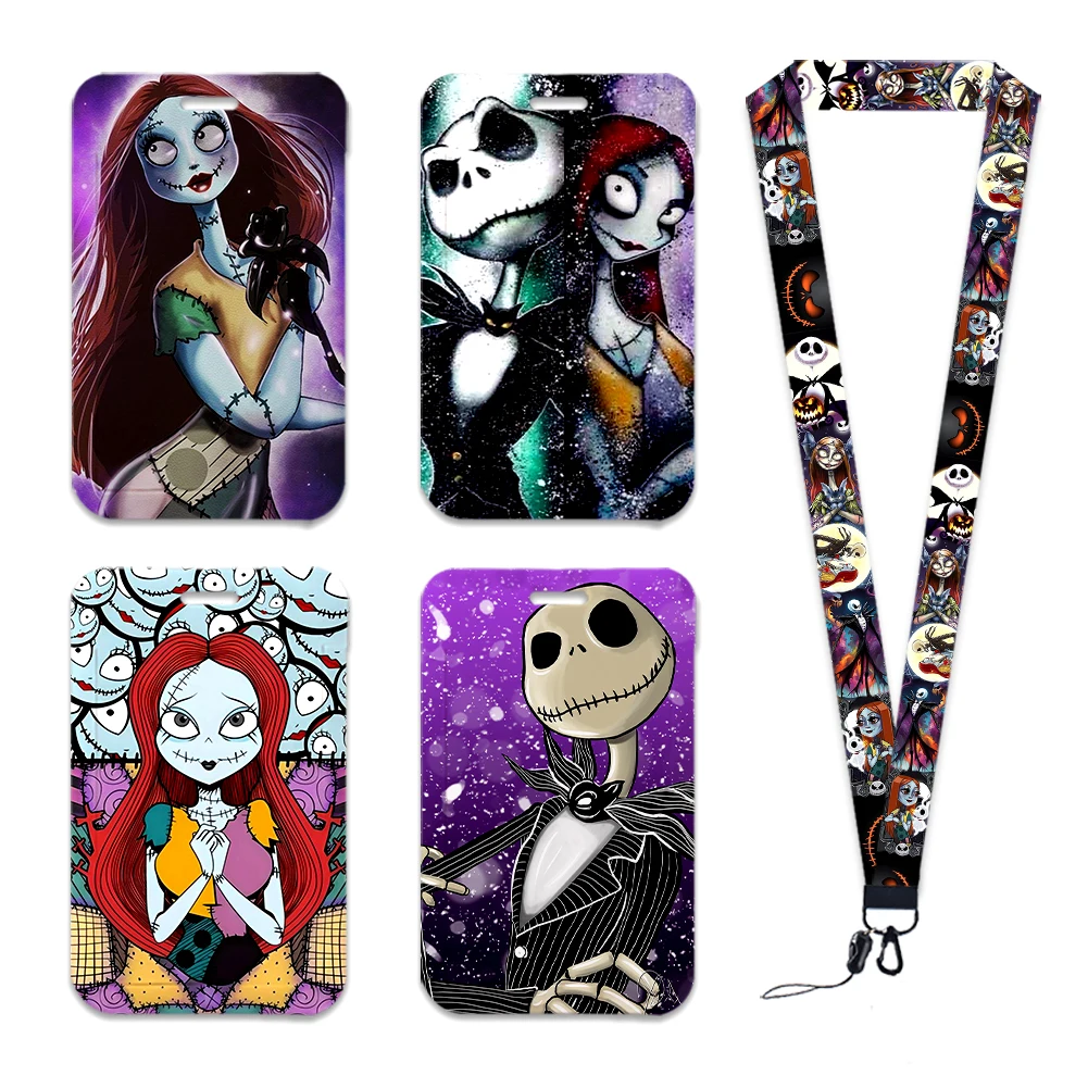 The Nightmare Before Christmas Disney Halloween Badge ID Credit Card Lanyards Hang Rope Lanyard for Keys Strap Accessories
The Nightmare Before Christmas Disney Halloween Badge ID Credit Card Lanyards Hang Rope Lanyard for Keys Strap Accessories
