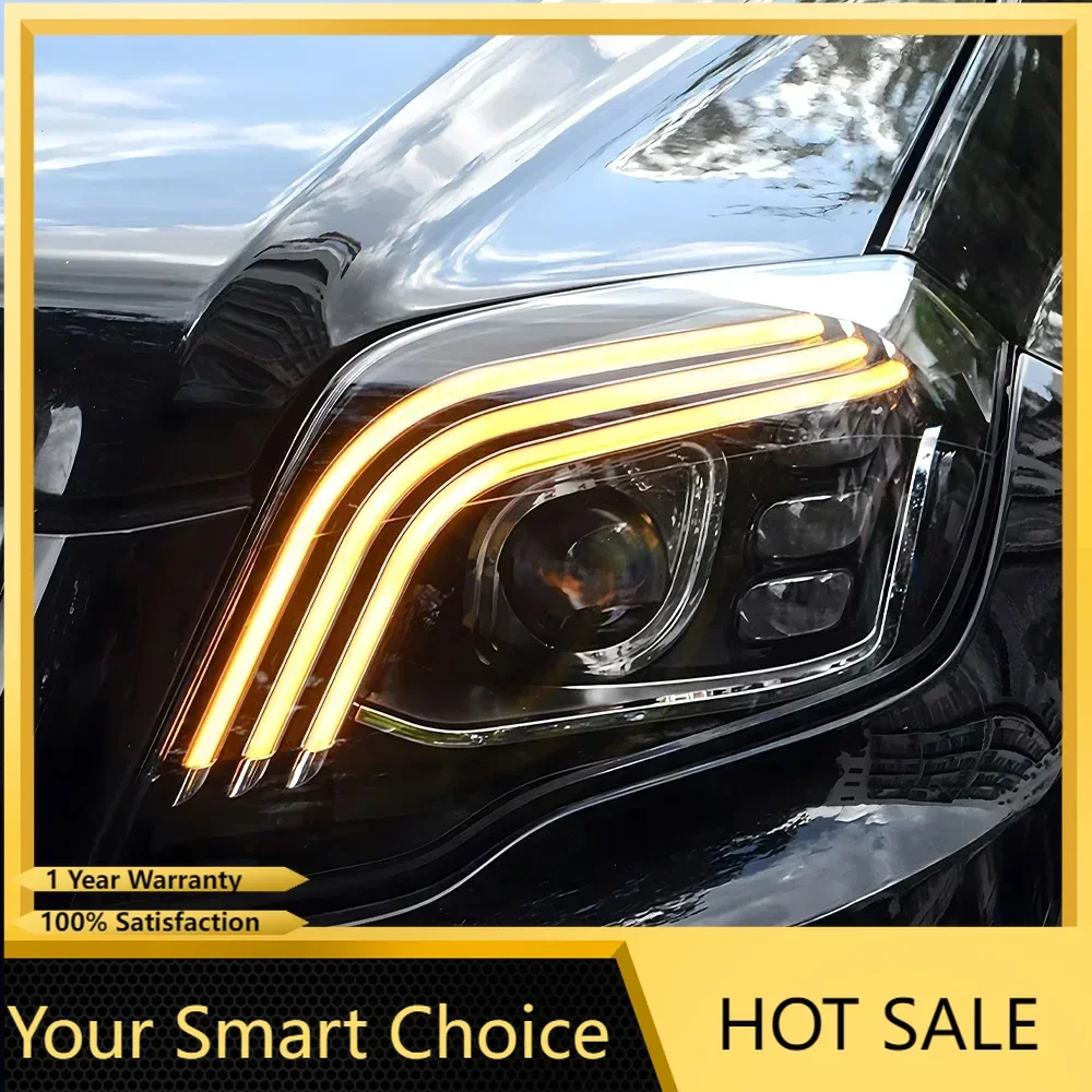 Modified Auto Headlights for Benz GLK 2013-2015 X204 Upgrade Maybach Design Car Front Lamps Assembly LED Projector Lens
Modified Auto Headlights for Benz GLK 2013-2015 X204 Upgrade Maybach Design Car Front Lamps Assembly LED Projector Lens