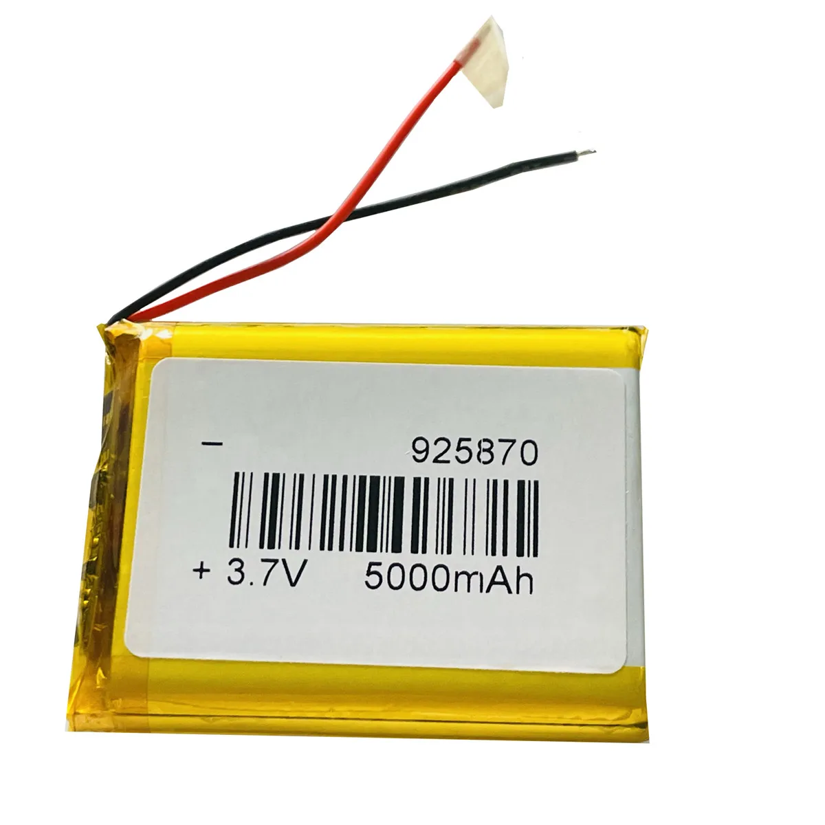 1-10PCS 3.7V 5000mAh 925870 905570 Polymer Lithium Rechargeable Battery for Tablet PC Cell Phone Mobile Power Supply Power Bank
1-10PCS 3.7V 5000mAh 925870 905570 Polymer Lithium Rechargeable Battery for Tablet PC Cell Phone Mobile Power Supply Power Bank