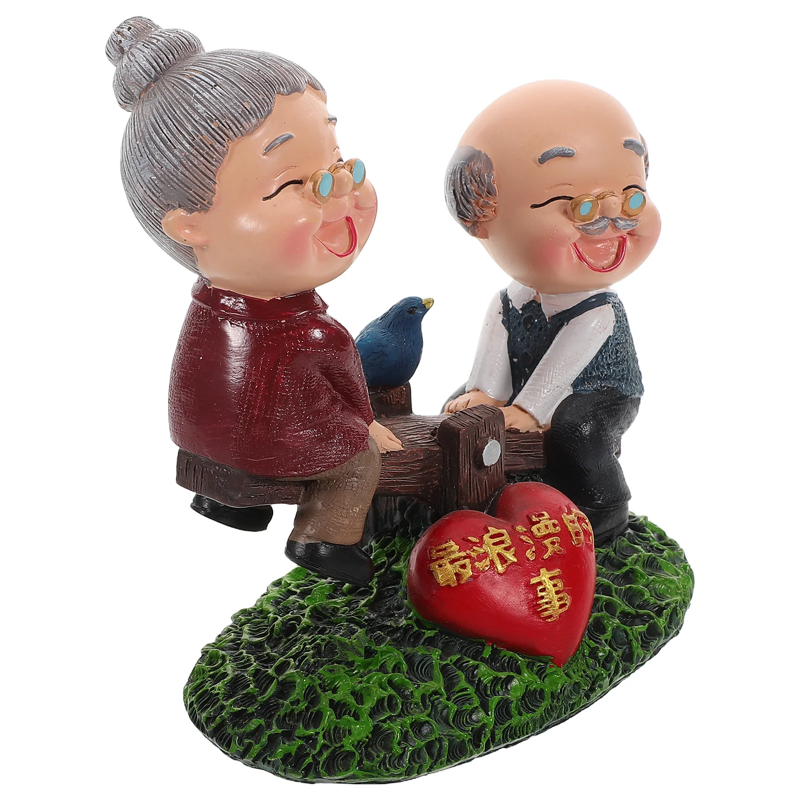 Resin Elderly Couple Statue for Parents Wedding Anniversary Home Decor Loving Grandparents Sculpture Romantic Valentine Day
Resin Elderly Couple Statue for Parents Wedding Anniversary Home Decor Loving Grandparents Sculpture Romantic Valentine Day
