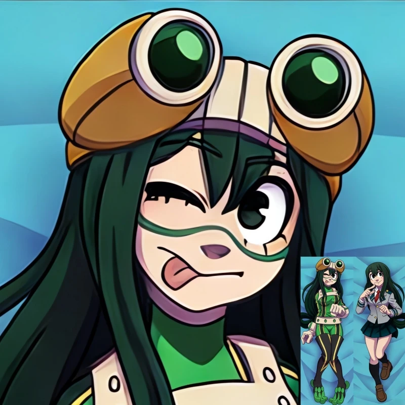 Dakimakura Anime Pillow cover Tsuyu Asui Double-sided Print Of Life-size Body Pillowcase Gifts
Dakimakura Anime Pillow cover Tsuyu Asui Double-sided Print Of Life-size Body Pillowcase Gifts
