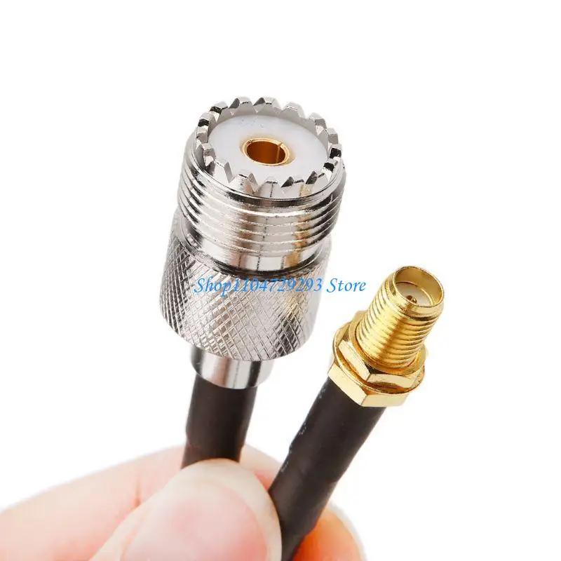 SMA Female To UHF SO239 PL259 Female RG58 Pigtail Cable RF Coaxial Assembly Cabl
SMA Female To UHF SO239 PL259 Female RG58 Pigtail Cable RF Coaxial Assembly Cabl