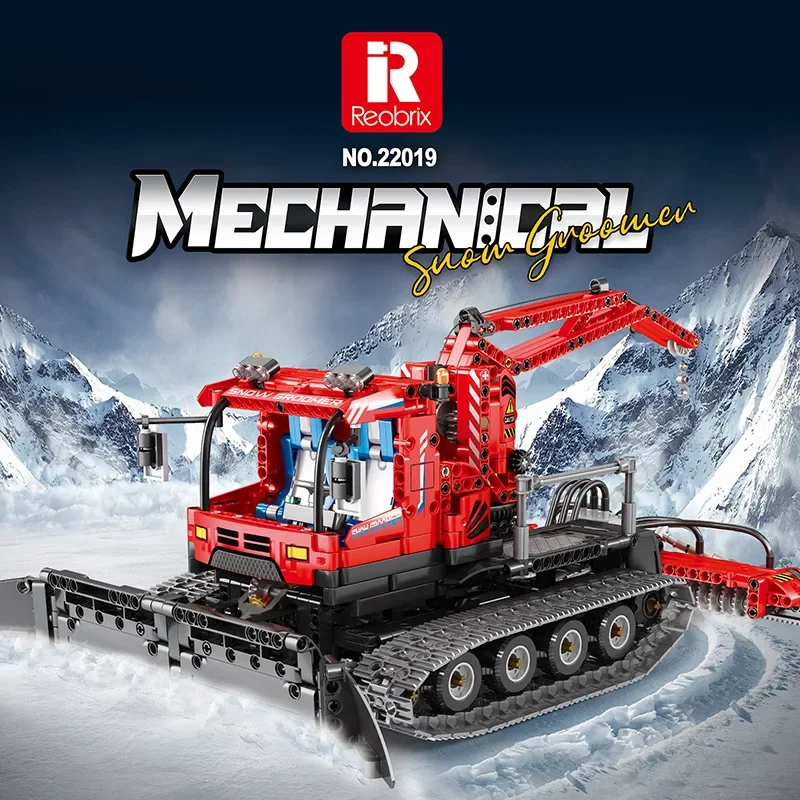 Remote Control Snow Technical Vehicle Building Blocks Electric RC Car Engineering Crane Model Bricks Kids Toys Gifts 1100PCS
Remote Control Snow Technical Vehicle Building Blocks Electric RC Car Engineering Crane Model Bricks Kids Toys Gifts 1100PCS