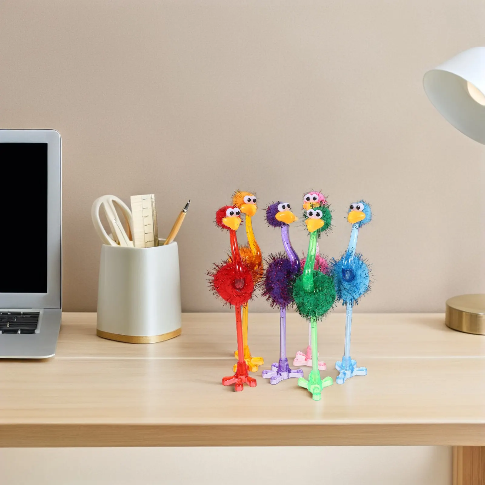 Набор из 24 шариковых ручек в форме страуса, премиум-класса, с мультяшным дизайном, для письма, рисования, открыток, школы и офиса
Набор из 24 шариковых ручек в форме страуса, премиум-класса, с мультяшным дизайном, для письма, рисования, открыток, школы и офиса