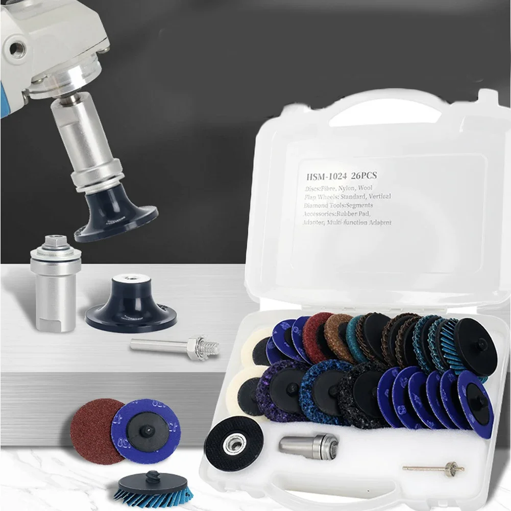 27pcs/set 50mm R-type Sanding Discs Roll Lock Polishing Pad Sandpaper Rotary Tool For Wood Metal Plastic
27pcs/set 50mm R-type Sanding Discs Roll Lock Polishing Pad Sandpaper Rotary Tool For Wood Metal Plastic