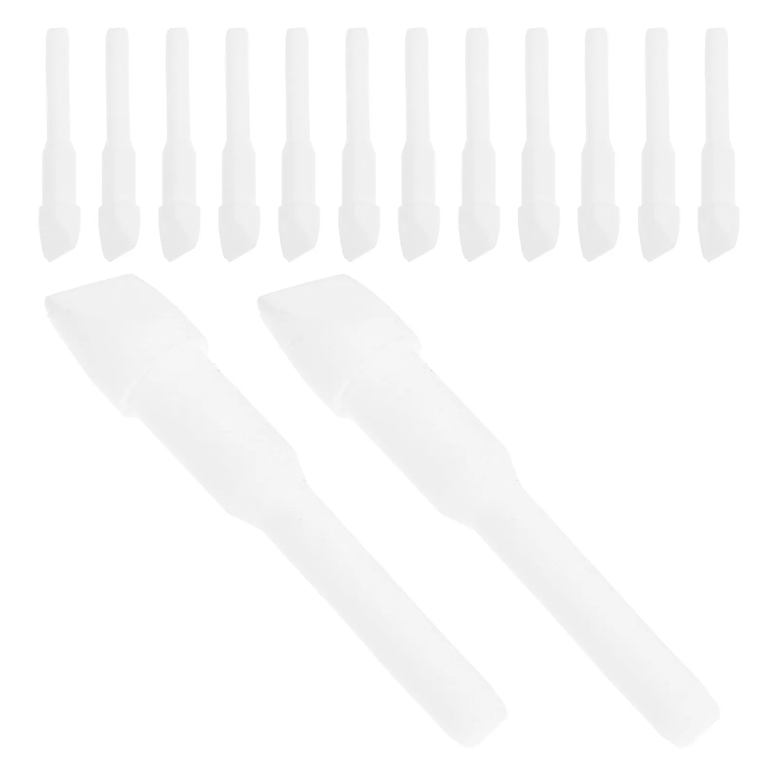 100Pcs Artist Marker Replacement Tips Soft Nylon Brush Nib Compatible with Watercolor Paint Pens Drawing Writing Sketching Craft
100Pcs Artist Marker Replacement Tips Soft Nylon Brush Nib Compatible with Watercolor Paint Pens Drawing Writing Sketching Craft