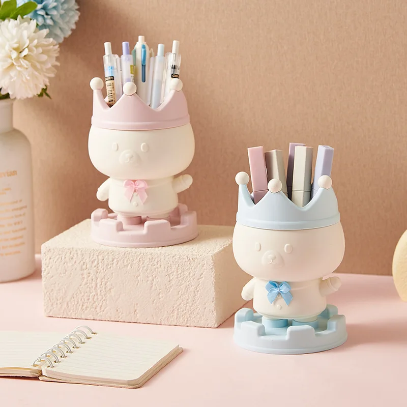 Cartoon Pen Holder Storage Organizer - for Makeup Brushes Desktop Stationery Home/Office/Living Room Student Use
Cartoon Pen Holder Storage Organizer - for Makeup Brushes Desktop Stationery Home/Office/Living Room Student Use