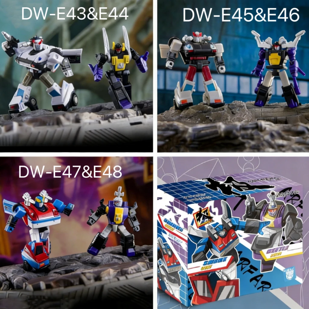 В НАЛИЧИИ СЕЙЧАС: Набор из 2 мини-фигурок Dr.Wu: Prowl, Kickback, DW-E45, DW-E46, DW-E47, DW-E48, Bombshell, Smokescreen.
В НАЛИЧИИ СЕЙЧАС: Набор из 2 мини-фигурок Dr.Wu: Prowl, Kickback, DW-E45, DW-E46, DW-E47, DW-E48, Bombshell, Smokescreen.