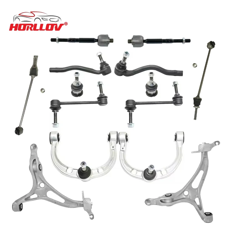 Car Front Control Arm Stabilizer Ball Joints Sway Link Tie Rods Kit for Mercedes Benz W164 ML 350 1663200789 1663200889 
Car Front Control Arm Stabilizer Ball Joints Sway Link Tie Rods Kit for Mercedes Benz W164 ML 350 1663200789 1663200889