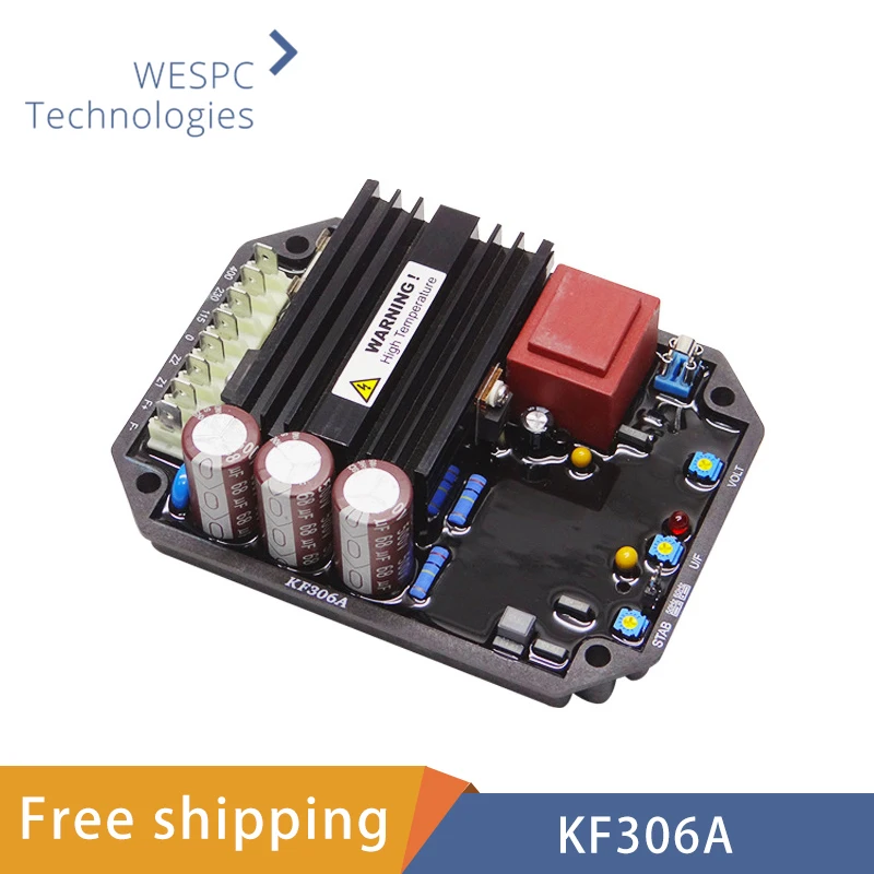AVR KF306A Three Wave Brushless Generator Voltage Regulator for Marine Diesel Generator
AVR KF306A Three Wave Brushless Generator Voltage Regulator for Marine Diesel Generator
