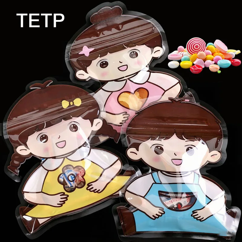 TETP 50Pcs Children's Day Girls Candy Self-Sealing Gift Bags Handmade Chocolate Snack Sharing Sealed Packaging for Return Gifts
TETP 50Pcs Children's Day Girls Candy Self-Sealing Gift Bags Handmade Chocolate Snack Sharing Sealed Packaging for Return Gifts