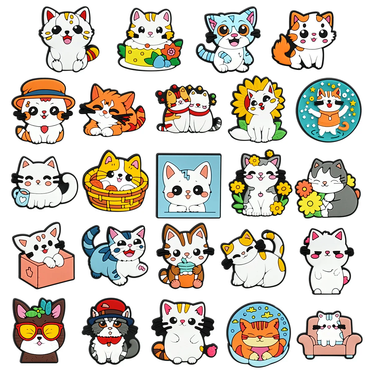Hot 1Pc PVC Funny Cup Cat Shoes Charm for Crocs Woman Buckle Kids Pins Decoration Jeans Shoe Accessories X-mas Gift Wholesale
Hot 1Pc PVC Funny Cup Cat Shoes Charm for Crocs Woman Buckle Kids Pins Decoration Jeans Shoe Accessories X-mas Gift Wholesale