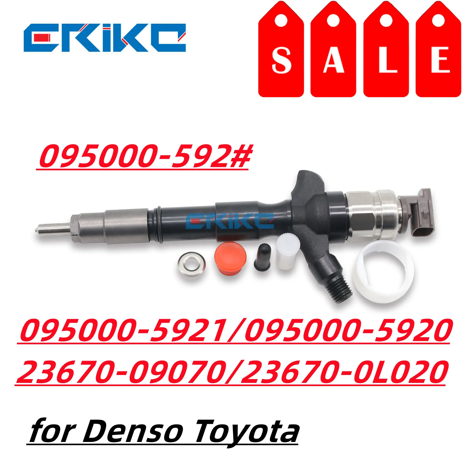 ЭРИКК 095000 -5921 095000 -5920 Топливная форсунка 095000 -592 # 23670-09070 23670-0L020 Форсунка под давлением 095000 -59219X для Тойота G2
ЭРИКК 095000 -5921 095000 -5920 Топливная форсунка 095000 -592 # 23670-09070 23670-0L020 Форсунка под давлением 095000 -59219X для Тойота G2