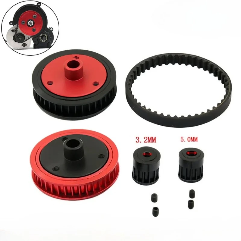 3.2/5.0mm Belt Drive Gears System for Axial SCX10 II 90046 1/10 RC Crawler Gearbox Modified Parts
3.2/5.0mm Belt Drive Gears System for Axial SCX10 II 90046 1/10 RC Crawler Gearbox Modified Parts