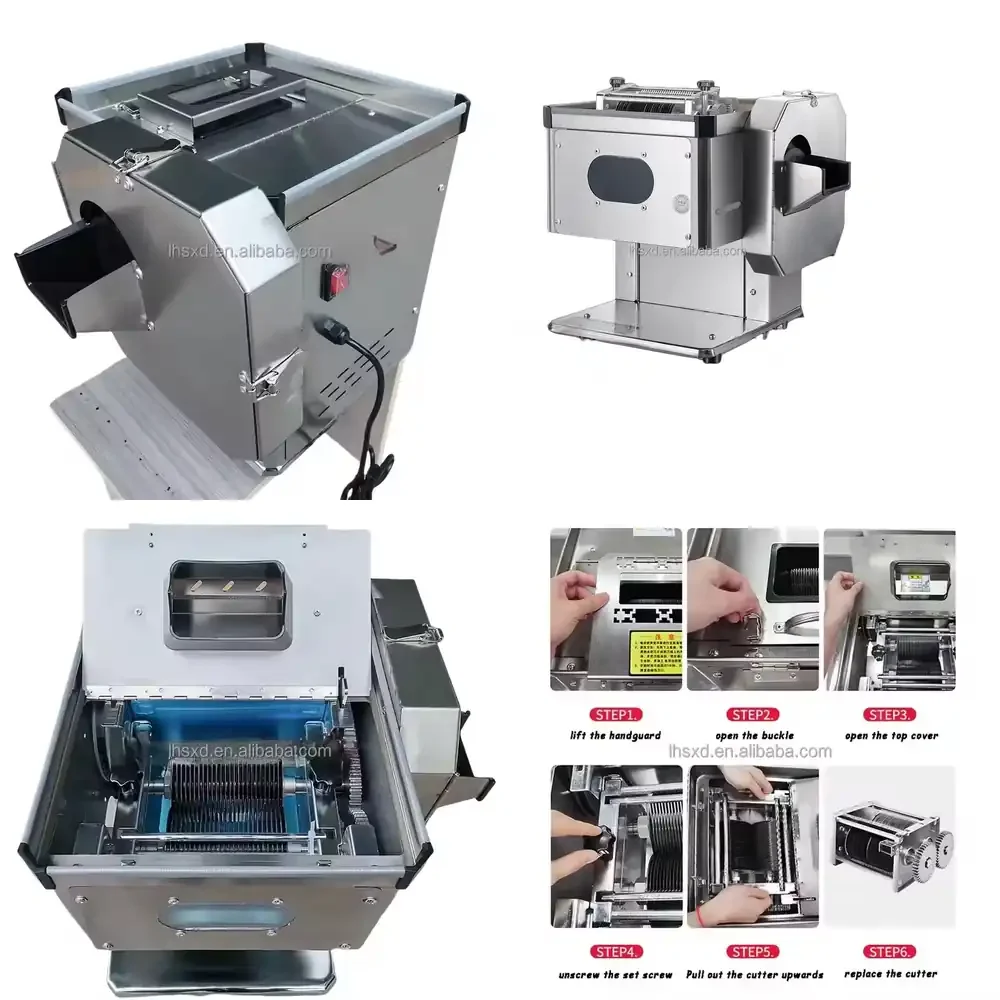 New Small Commercial Electric Meat Slicer Stainless Steel Shredded Vegetable Multifunctional 1 Year Warranty
New Small Commercial Electric Meat Slicer Stainless Steel Shredded Vegetable Multifunctional 1 Year Warranty