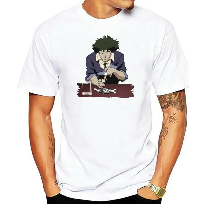 Oversized Cowboy Bebop Hangover T-Shirt for Men 3XL Short Sleeved Blue Round Neck T-Shirts
Oversized Cowboy Bebop Hangover T-Shirt for Men 3XL Short Sleeved Blue Round Neck T-Shirts