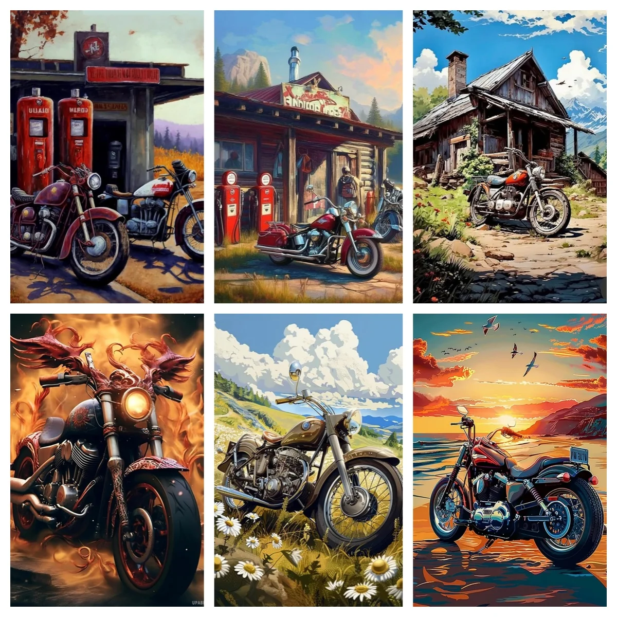 5D DIY Diamond Painting Vintage Motorcycle Garage Wall Art , Full Round Square Embroidery Sale Mosaic , Motorcycle Lovers Gift
5D DIY Diamond Painting Vintage Motorcycle Garage Wall Art , Full Round Square Embroidery Sale Mosaic , Motorcycle Lovers Gift