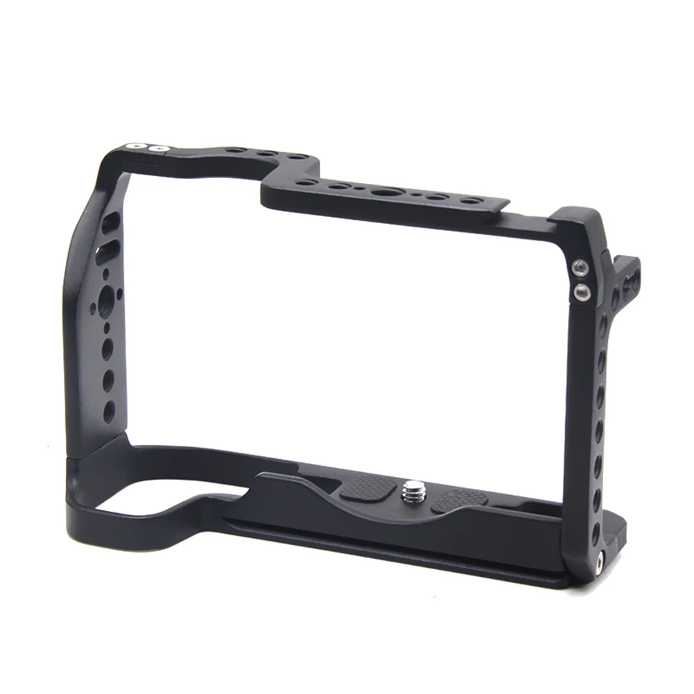 goodidea DSLR Camera Cage for Canon EOS RP Feature with 1/4 Thread Holes for Magic Arm Microphone Fill Light Attachment
goodidea DSLR Camera Cage for Canon EOS RP Feature with 1/4 Thread Holes for Magic Arm Microphone Fill Light Attachment