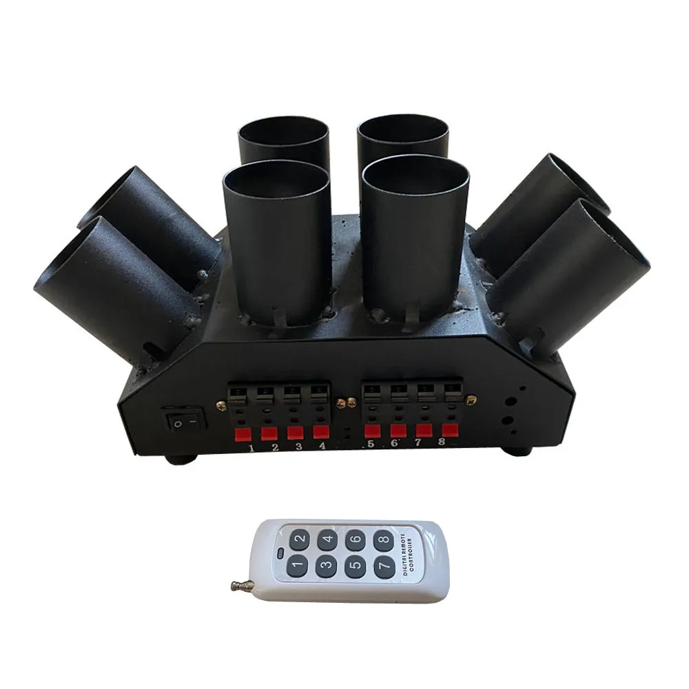 Cold Indoor Outdoor Stage Fountain Equipment Remote Control 8 Channel Fan Shape Sparkler Wedding Machine
Cold Indoor Outdoor Stage Fountain Equipment Remote Control 8 Channel Fan Shape Sparkler Wedding Machine