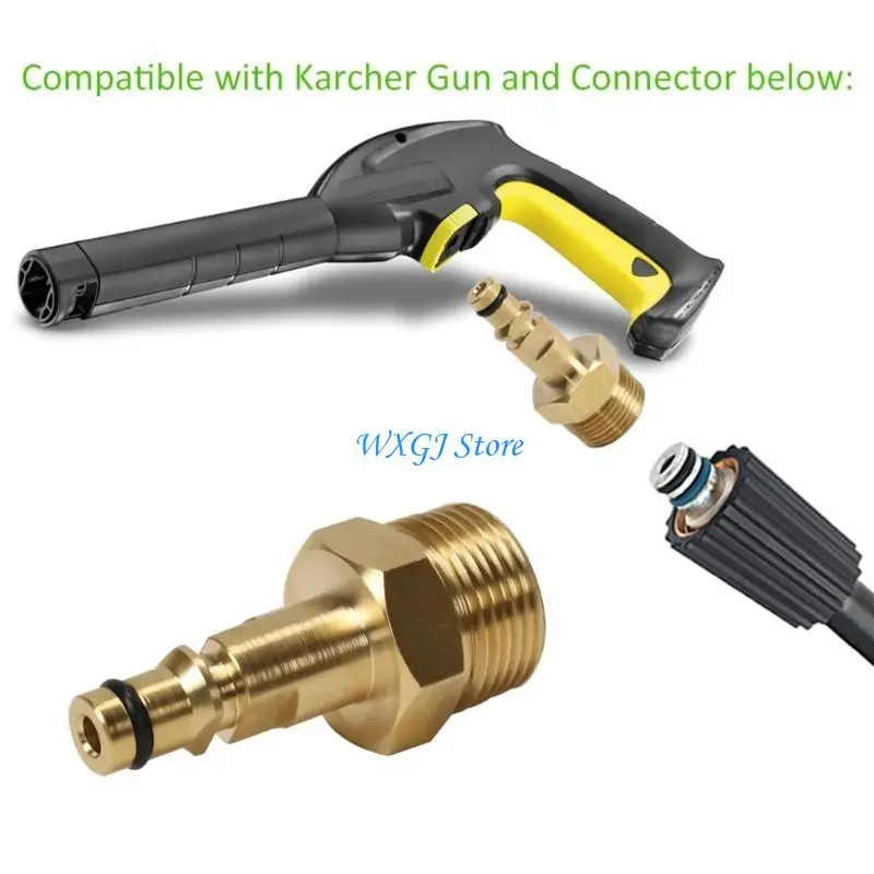 37JE Brass Quick Connector Adapter for Karcher K Faucet Shower Tube Garden Yard Water
37JE Brass Quick Connector Adapter for Karcher K Faucet Shower Tube Garden Yard Water