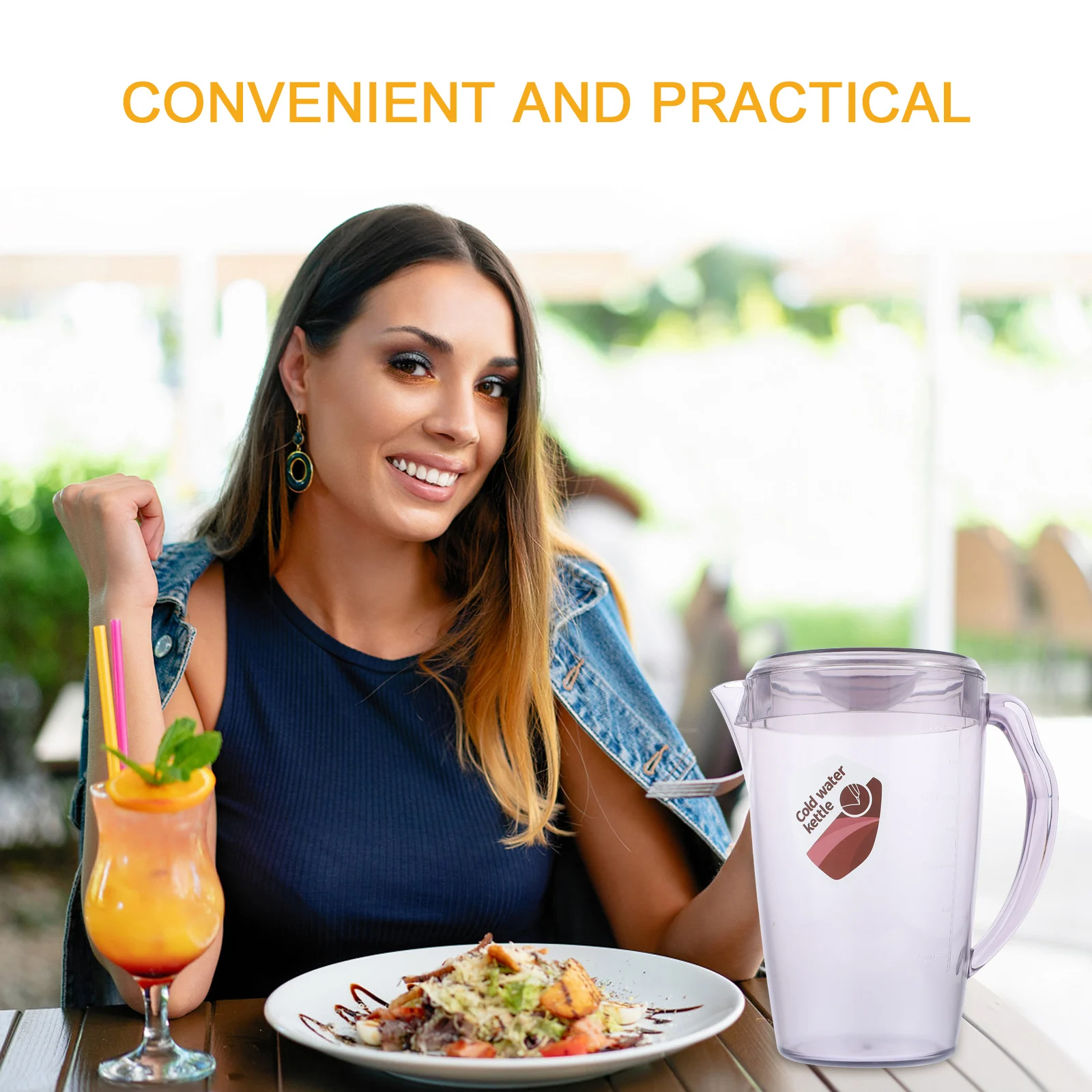 Cold Water Jug Large Capacity Plastic Heat Resistant Beverage Pitcher Family Use Juice Kettle Household Bottle
Cold Water Jug Large Capacity Plastic Heat Resistant Beverage Pitcher Family Use Juice Kettle Household Bottle