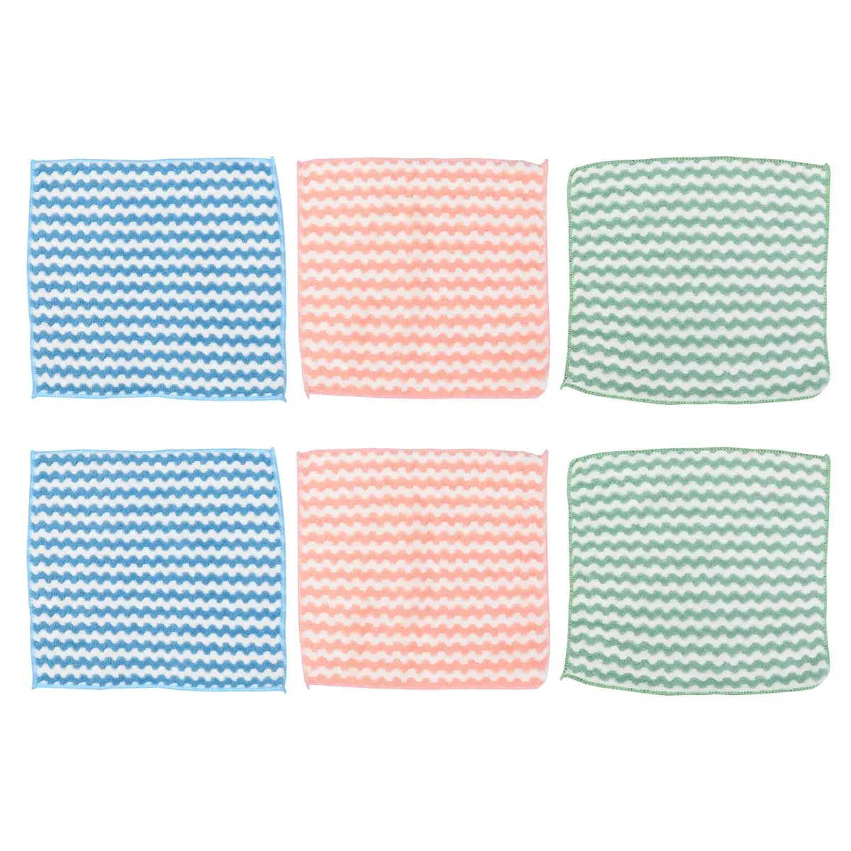 6Pcs Oil Absorption Dish Cloth Ultra Cleaning Cloth Washing Towel for Dishes Bowls Counters Kitchen Scrubber
6Pcs Oil Absorption Dish Cloth Ultra Cleaning Cloth Washing Towel for Dishes Bowls Counters Kitchen Scrubber