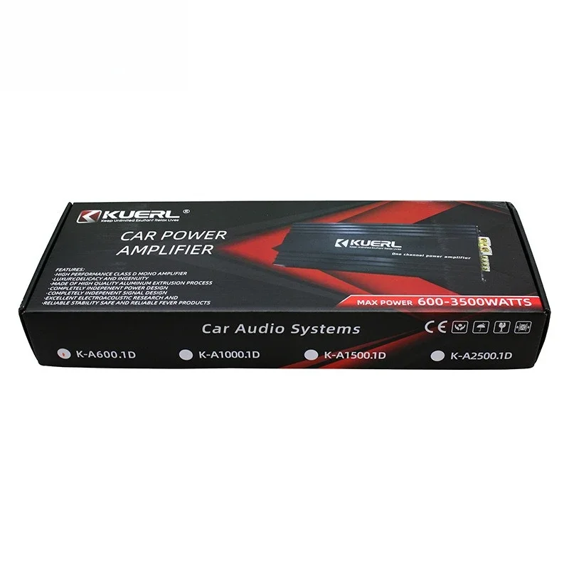 Stable Class D 600W Car Audio Modified High-power Digital Mono Car Power Amplifier
Stable Class D 600W Car Audio Modified High-power Digital Mono Car Power Amplifier