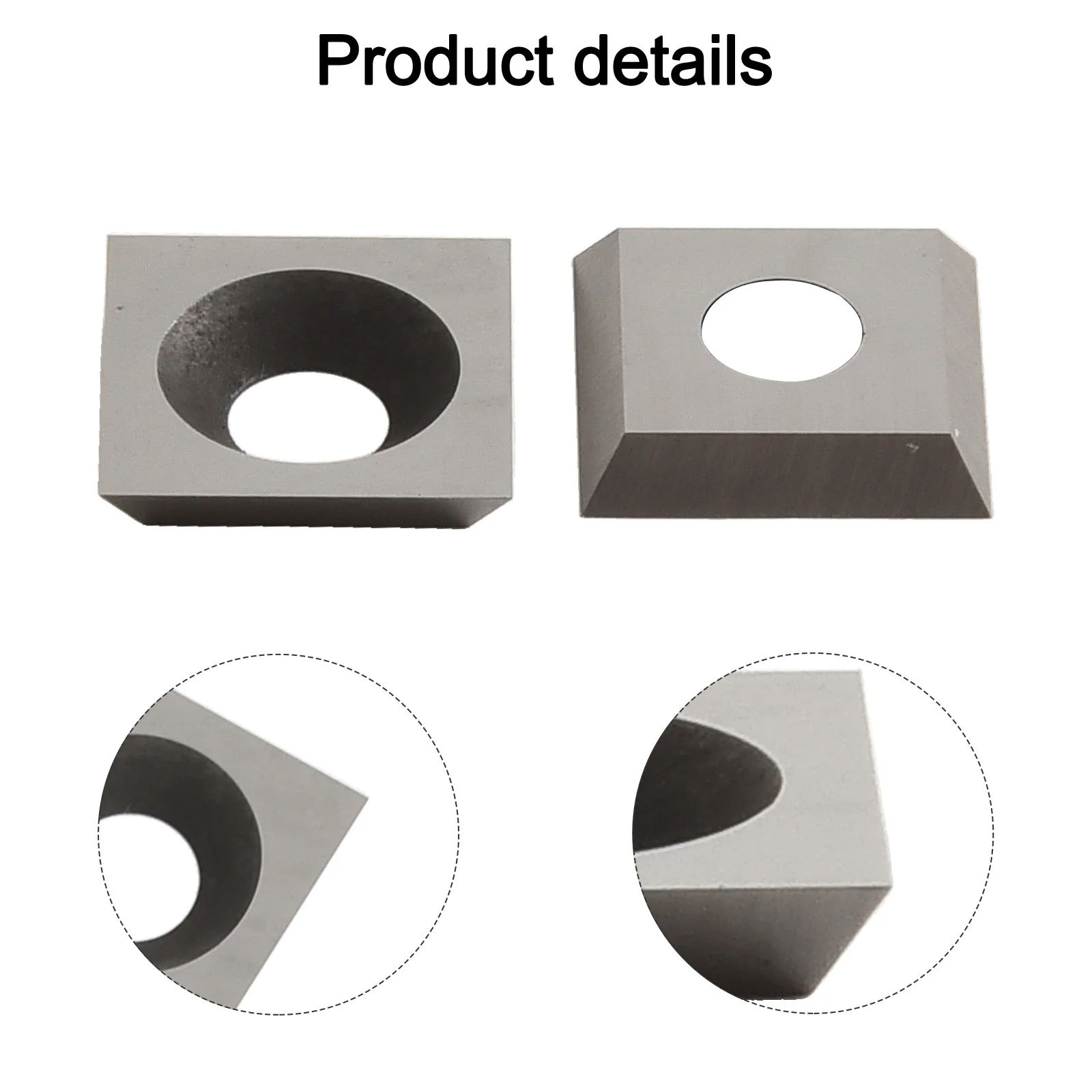 Carpentry Tools Carbide Inserts Spiral Planer Head Thickness 2.0mm 30 Degree Bevel Easy Change Design For Planing Work
Carpentry Tools Carbide Inserts Spiral Planer Head Thickness 2.0mm 30 Degree Bevel Easy Change Design For Planing Work