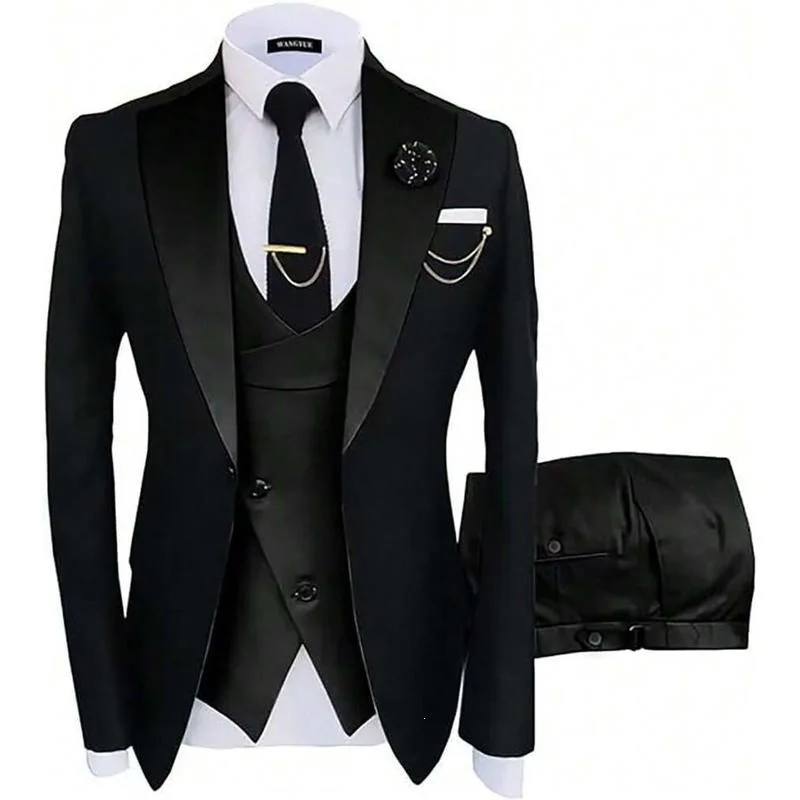 Korean Style Men's Suit E 45121 Korean Version Double Slit Special Wide Fit Autumn Collection No Button Stand Collar
Korean Style Men's Suit E 45121 Korean Version Double Slit Special Wide Fit Autumn Collection No Button Stand Collar