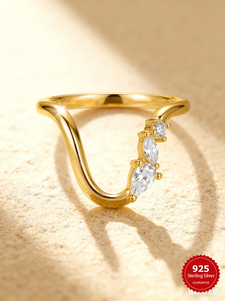 Модное кольцо из стерлингового серебра 925 пробы с каплями воды и цирконом для женщин, обручальное кольцо на годовщину свадьбы, высокое качество, ювелирные изделия
Модное кольцо из стерлингового серебра 925 пробы с каплями воды и цирконом для женщин, обручальное кольцо на годовщину свадьбы, высокое качество, ювелирные изделия