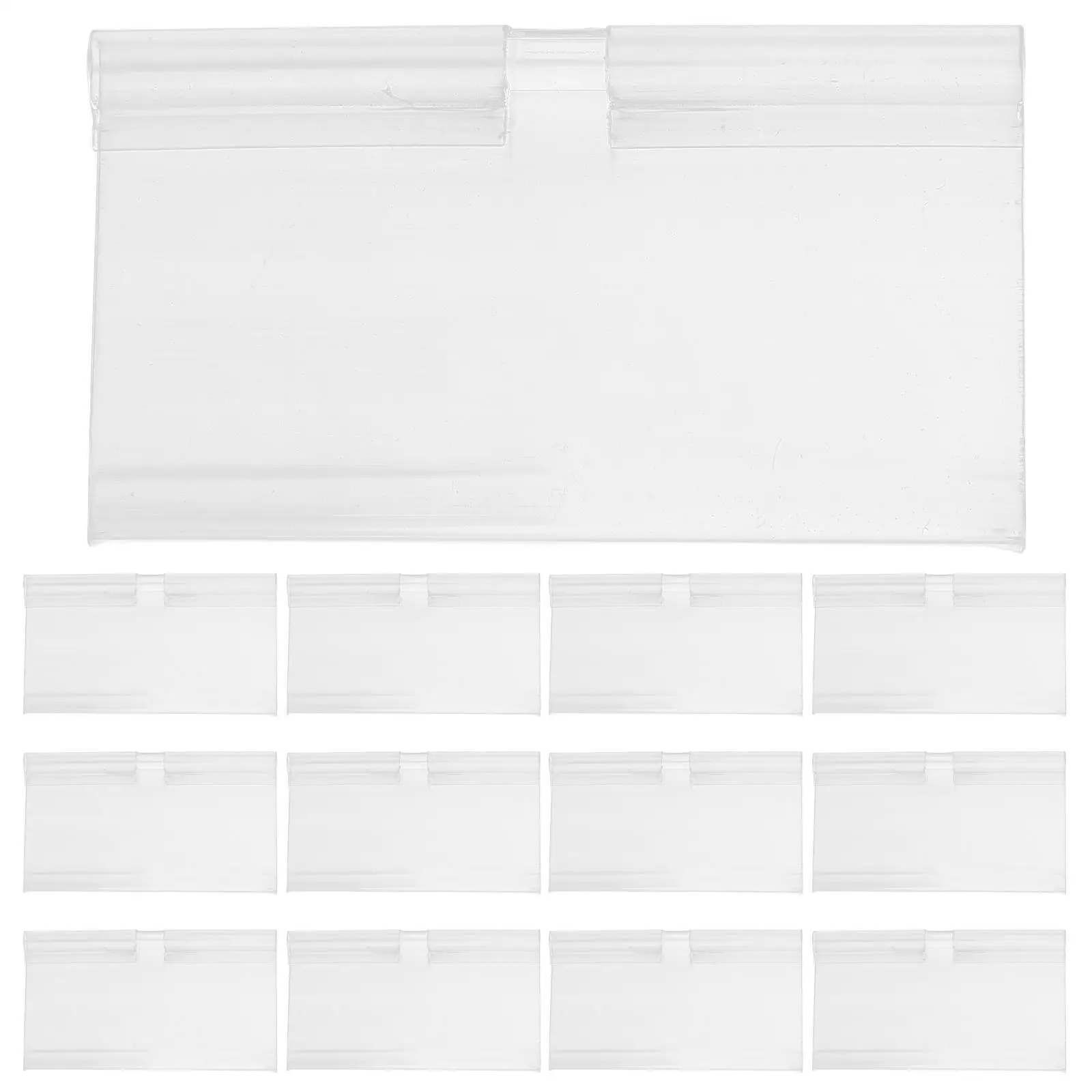 50 Pcs Price Tags Transparent Labels 7 5x4 2cm Plastic Shelf Supermarket Wire Retail Display Holder Durability
50 Pcs Price Tags Transparent Labels 7 5x4 2cm Plastic Shelf Supermarket Wire Retail Display Holder Durability